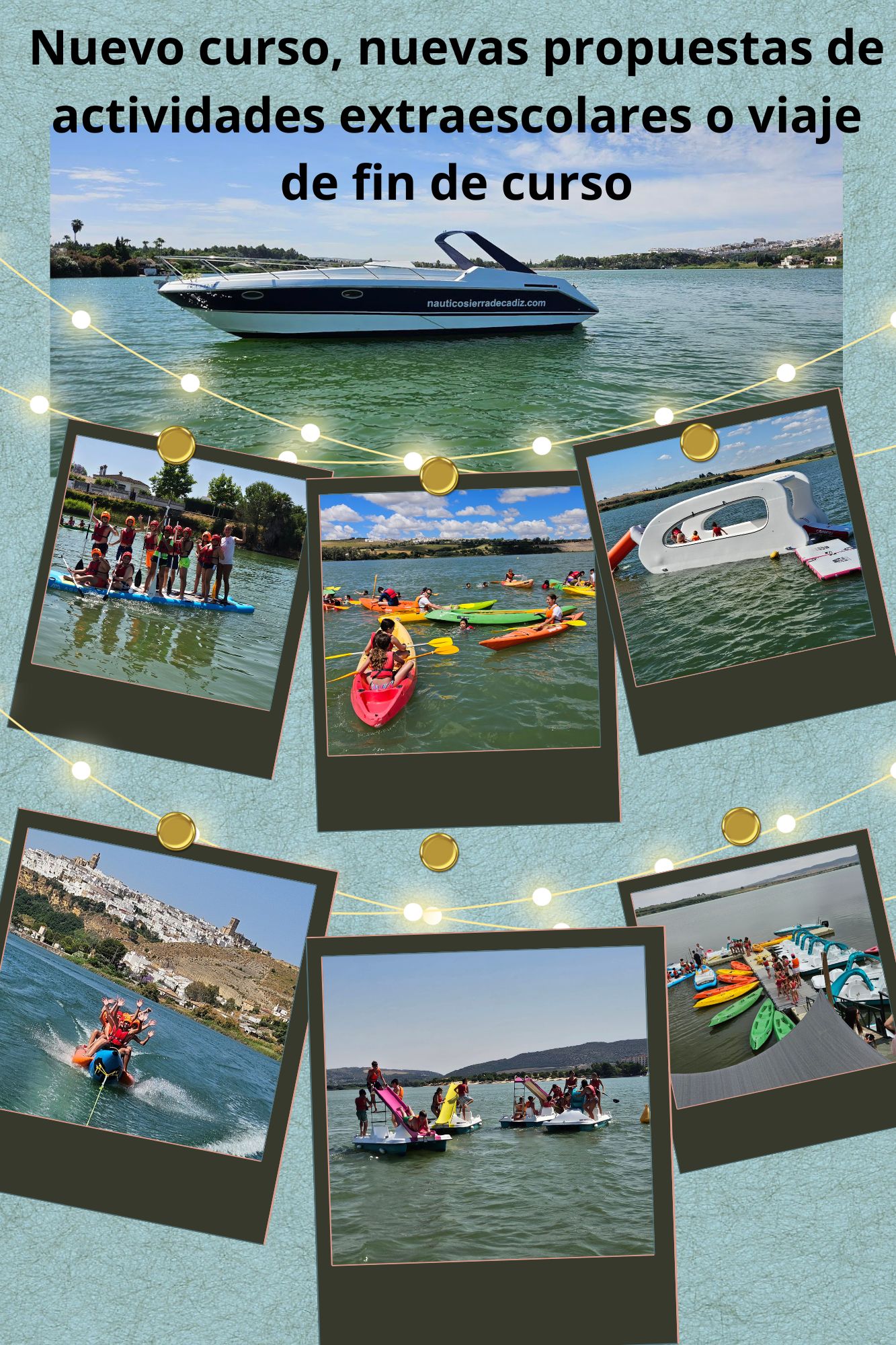 Actividades nauticas en grupo