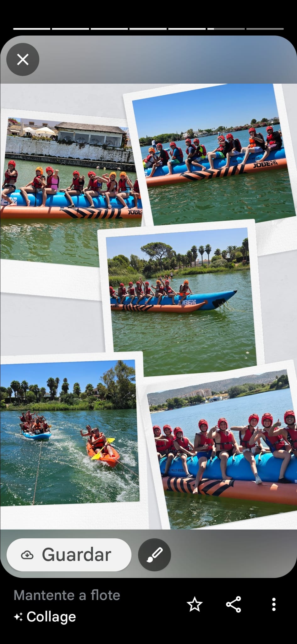 Actividades nauticas en grupo 2